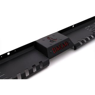 Progi boczne Dakar V2 bez LED (2 szt, metal) Nissan Navara 2006-2015 zdjęcia 4