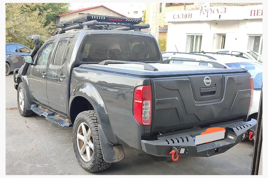 Mitsubishi L200 2006-2015 Kosz dachowy na Rollbar Dakar (100x100cm) Zdjęcia 2
