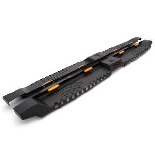 Progi boczne Dakar V2 z LED (2 szt., metal) zdjęcia 1