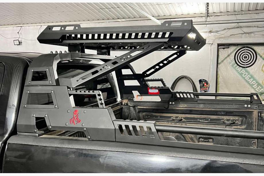 Isuzu D-Max 2019- Rollbar z koszem Dakar (bez rolet) Zdjęcia 1