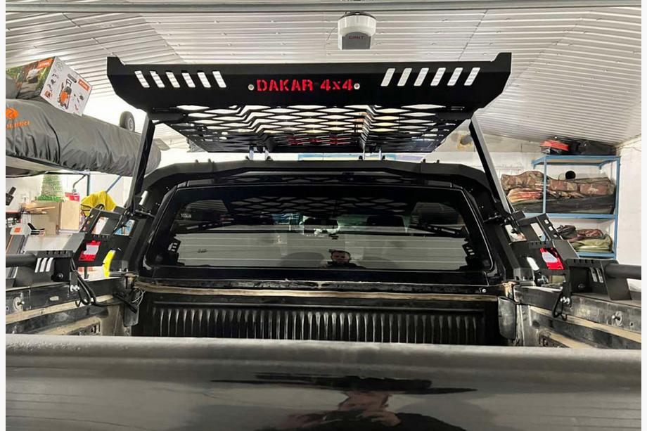 Isuzu D-Max 2019- Rollbar z koszem Dakar (bez rolet) Zdjęcia 2