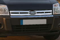 Ford Connect 2006–2009 Chromowane nakładki na grill (stal nierdzewna) OmsaLine - Włoska Stal Nierdzewna zdjęcia 1