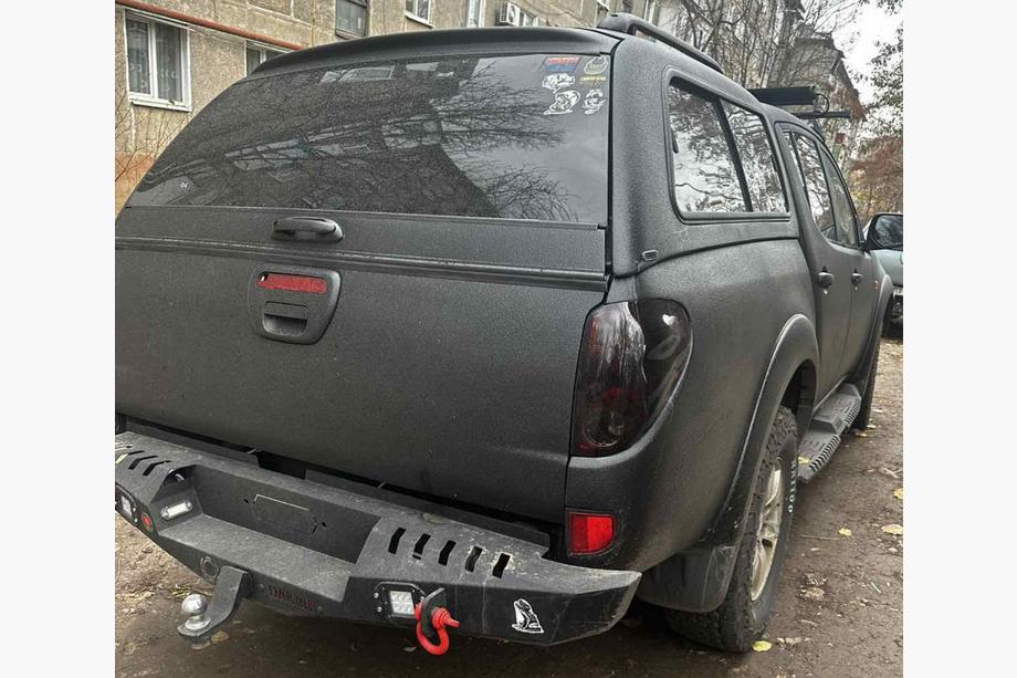 Mitsubishi L200 2006-2015 Wzmocniony tylny zderzak Dakar V1 (2010-2015) Zdjęcia 2