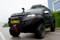 Mitsubishi L200 2015-2024 Przedni zderzak z osłoną silnika Dakar (2019+) zdjęcia 1