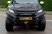 Mitsubishi L200 2015-2024 Przedni zderzak z osłoną silnika Dakar (2019+) zdjęcia 2
