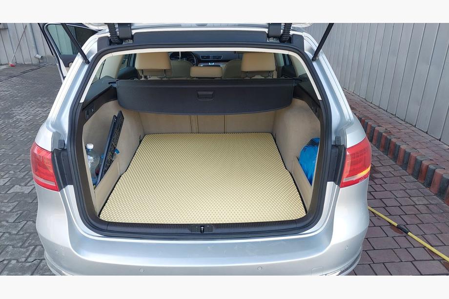 Volkswagen Passat B7 2012-2015 Dywanik bagażnika (EVA, Beżowy) SW Zdjęcia 3