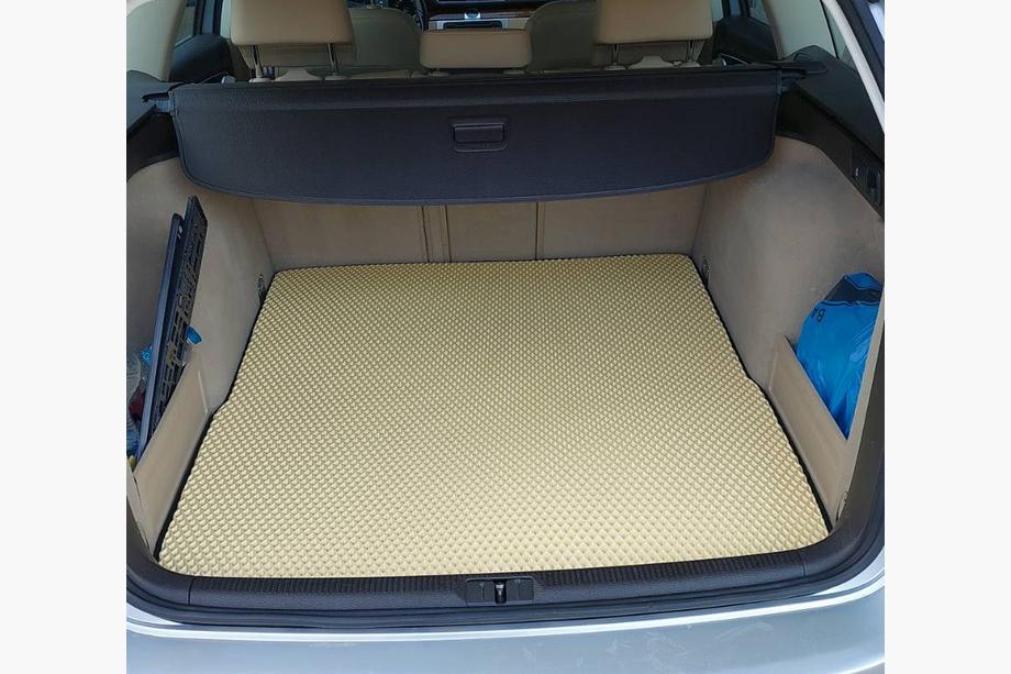 Volkswagen Passat B7 2012-2015 Dywanik bagażnika (EVA, Beżowy) SW Image
