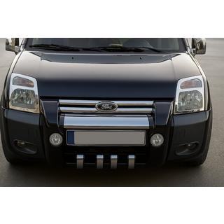 Nakładki na Reflektory (2 szt, Stal Nierdzewna) Ford Connect 2006–2009 zdjęcia 1