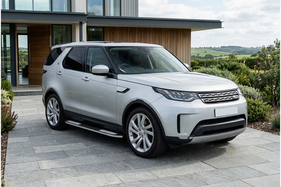 Land Rover Discovery V 2017- Progi Boczné Tayga V2 (2 szt., Aluminium) Image