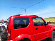 Suzuki Jimny 1998-2018 Relingi dachowe Skyport (czarne) zdjęcia 1