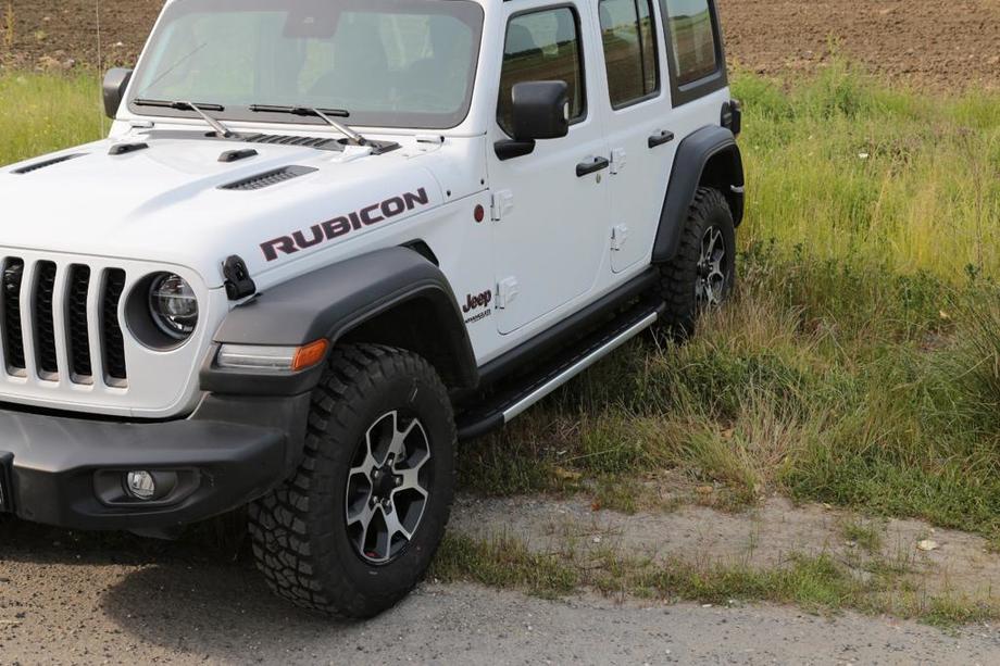 Jeep Wrangler 2018- Progi Boczné Duru (2 szt., Aluminium) Image