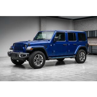 Progi Boczné Maya Blue (2 szt., Aluminium) Jeep Wrangler 2018- zdjęcia 1
