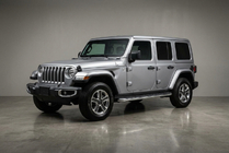 Jeep Wrangler 2018- Progi Boczné Maydos V1 (2 szt., Aluminium) zdjęcia 1