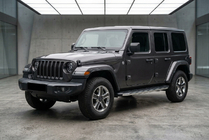 Jeep Wrangler 2018- Progi Boczné BlackLine (2 szt., Aluminium) zdjęcia 1