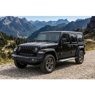 Progi Boczne Line (2 szt., Aluminium) Jeep Wrangler 2018- zdjęcia 1