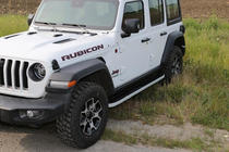 Jeep Wrangler 2018- Progi Boczne Tayga Grey (2 szt., Aluminium) zdjęcia 1