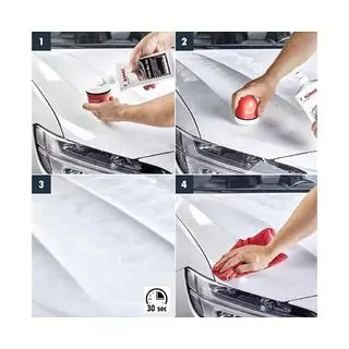 Sonax NanoPro Kolorowa Pasta Polerska z Woskiem Biała 250 ml zdjęcia 2
