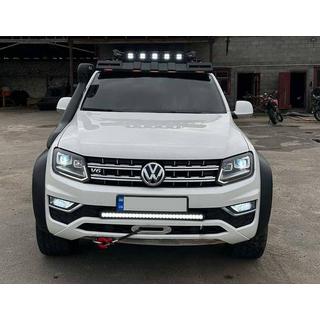 Daszek przedniej szyby pod bagażnik dachowy DAKAR (LED) zdjęcia 1