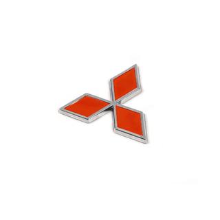 Emblemat 85mm (czerwony) Mitsubishi Colt 1996-2004 zdjęcia 2