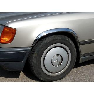 Poszerzenia nadkoli 1985-1989 (4 szt, stal nierdzewna) Mercedes E-сlass W124 1984–1997 zdjęcia 1