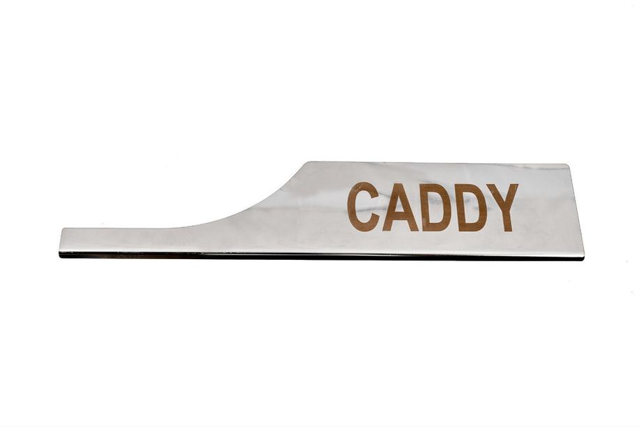 Volkswagen Caddy 2004-2010 Wyprzedaż! Nakładka na próg lewych drzwi przesuwnych V1 (stal nierdzewna) Image