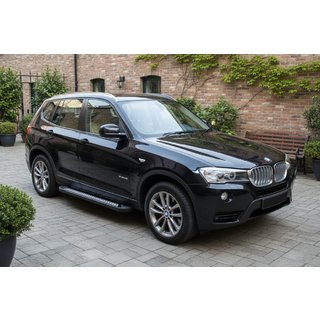 Progi Boczné Vision New Black (2 szt., Aluminium) BMW X3 F25 2011-2018 zdjęcia 1