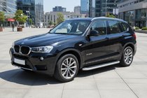 BMW X3 F25 2011-2018 Progi Boczne Tayga Grey (2 szt., Aluminium) zdjęcia 1