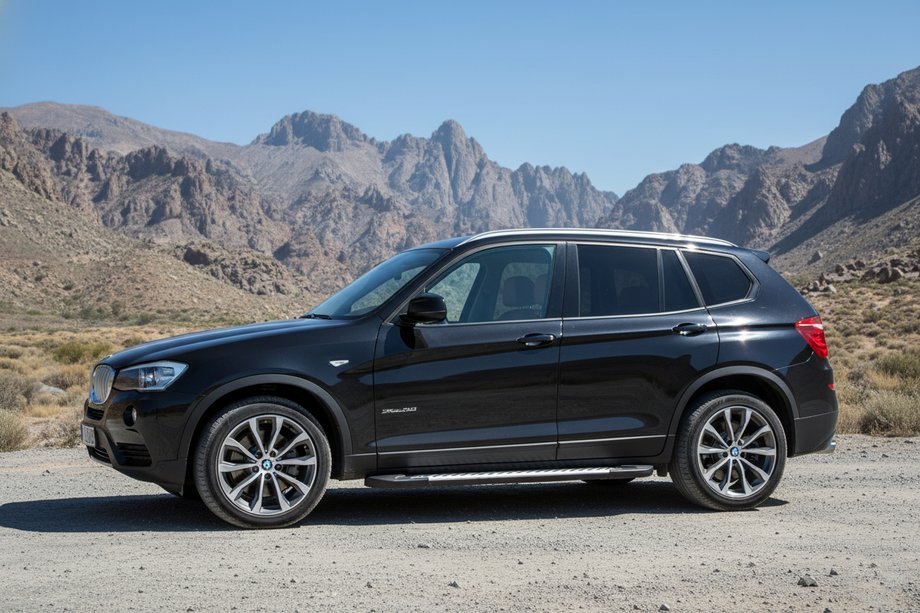 BMW X3 F25 2011-2018 Progi Boczne Line (2 szt., Aluminium) Image