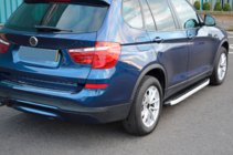 BMW X3 F25 2011-2018 Progi Boczné Fullmond (2 szt., Aluminium) zdjęcia 7