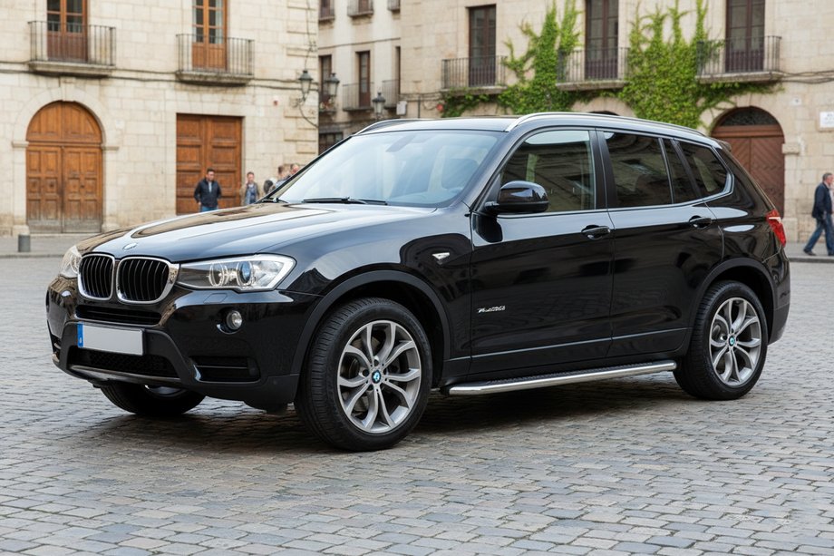 BMW X3 F25 2011-2018 Progi Boczné Maydos V2 (2 szt., Aluminium) Image