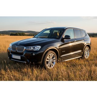Progi Boczné Duru (2 szt., Aluminium) BMW X3 F25 2011-2018 zdjęcia 1