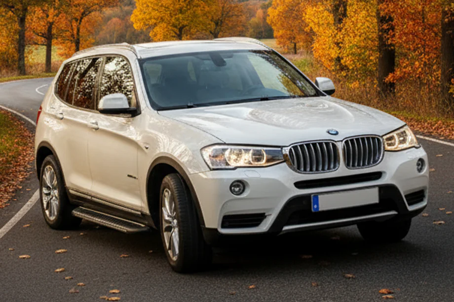 BMW X3 F25 2011-2018 Progi Boczné Bosphore Grey (2 szt., Aluminium) Image