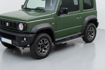Suzuki Jimny 2018- Progi Boczné Bosphore Grey (2 szt., Aluminium) zdjęcia 1