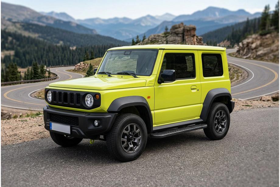 Suzuki Jimny 2018- Progi Boczne Bosphore Black (2 szt., Aluminium) Image