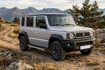 Suzuki Jimny 2018- Progi Boczné Duru (2 szt., Aluminium) zdjęcia 1