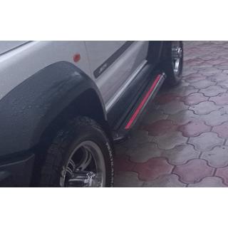 Progi Boczné Maya Red (2 szt., Aluminium) Suzuki Jimny 2018- zdjęcia 3
