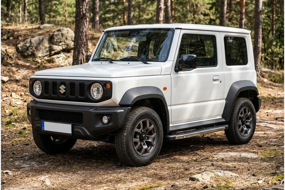Suzuki Jimny 2018- Progi Boczné BlackLine (2 szt., Aluminium) Image