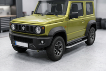 Suzuki Jimny 2018- Progi Boczne Tayga Grey (2 szt., Aluminium) zdjęcia 1