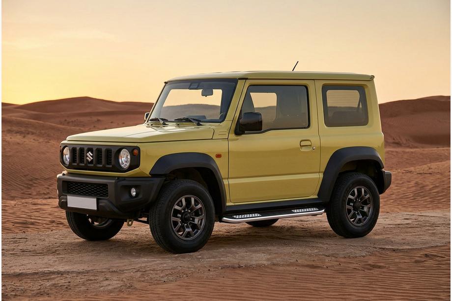 Suzuki Jimny 2018- Progi Boczné Tayga V2 (2 szt., Aluminium) Image
