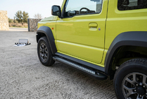 Suzuki Jimny 2018- Progi Boczné Vision New Black (2 szt., Aluminium) zdjęcia 2