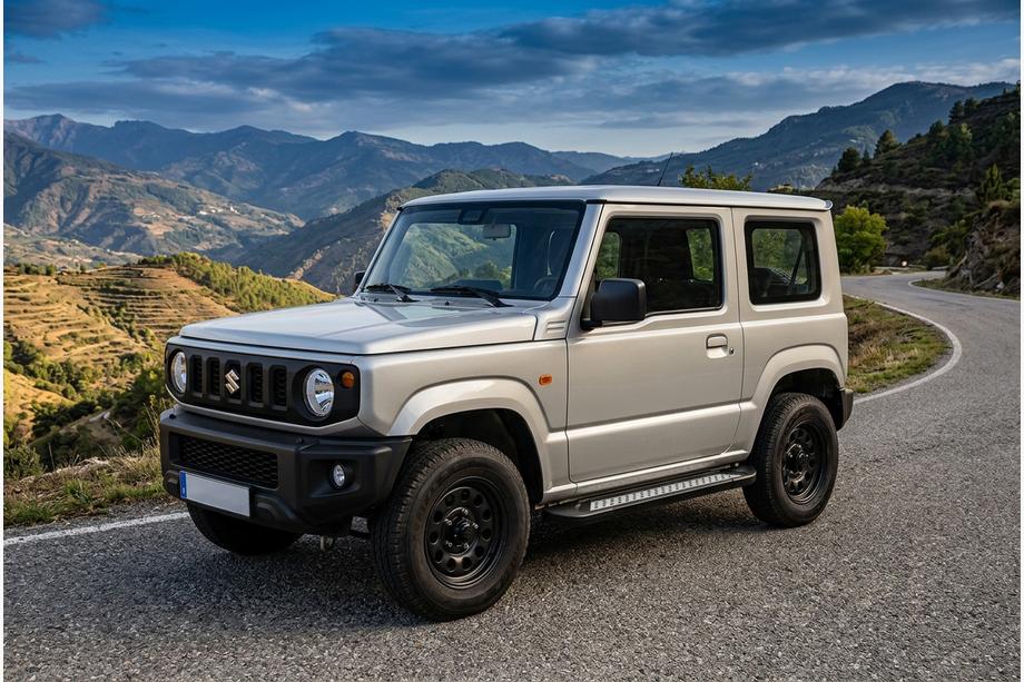 Suzuki Jimny 2018- Progi Boczné Vision New Grey (2 szt., Aluminium) Image