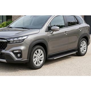 Progi Boczné Bosphore Grey (2 szt., Aluminium) Suzuki SX4 S-Cross 2021- zdjęcia 1
