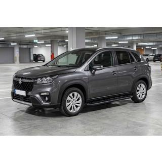 Progi Boczne Bosphore Black (2 szt., Aluminium) Suzuki SX4 S-Cross 2021- zdjęcia 1