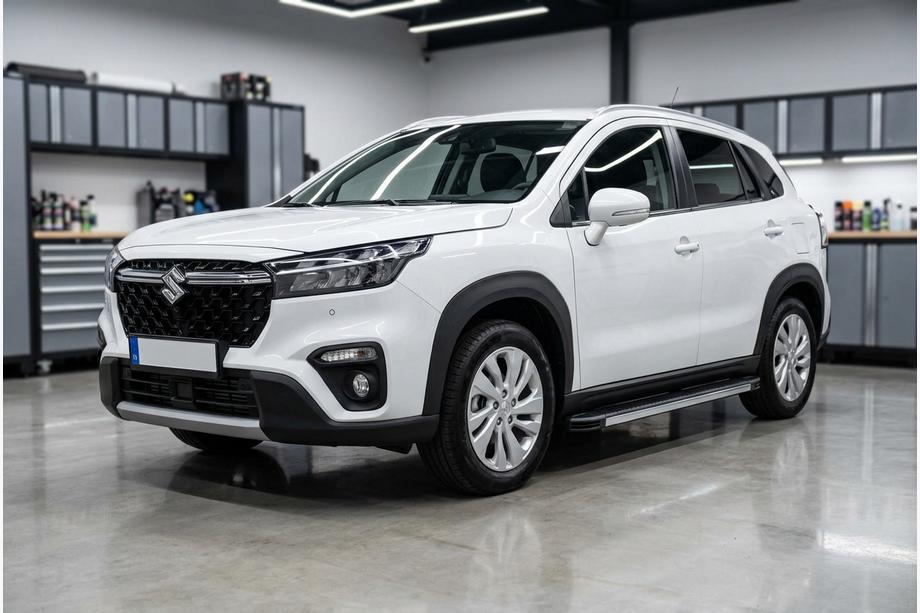 Suzuki SX4 S-Cross 2021- Progi Boczné Maya V1 (2 szt., Aluminium) Image