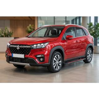 Progi Boczné Maya Red (2 szt., Aluminium) Suzuki SX4 S-Cross 2021- zdjęcia 1