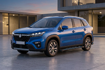 Suzuki SX4 S-Cross 2021- Progi Boczné Maya Blue (2 szt., Aluminium) zdjęcia 1