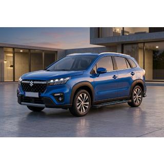 Progi Boczné Maya Blue (2 szt., Aluminium) Suzuki SX4 S-Cross 2021- zdjęcia 1