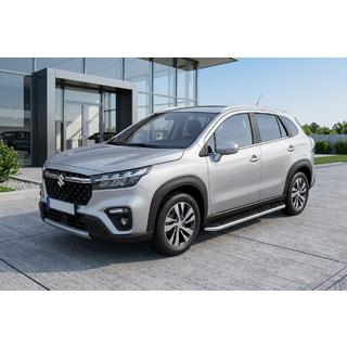 Progi Boczné Maydos V1 (2 szt., Aluminium) Suzuki SX4 S-Cross 2021- zdjęcia 1