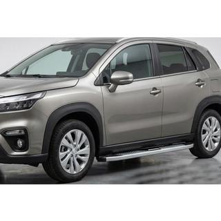Progi Boczne Mevsim Grey (2 szt., Aluminium) Suzuki SX4 S-Cross 2021- zdjęcia 1