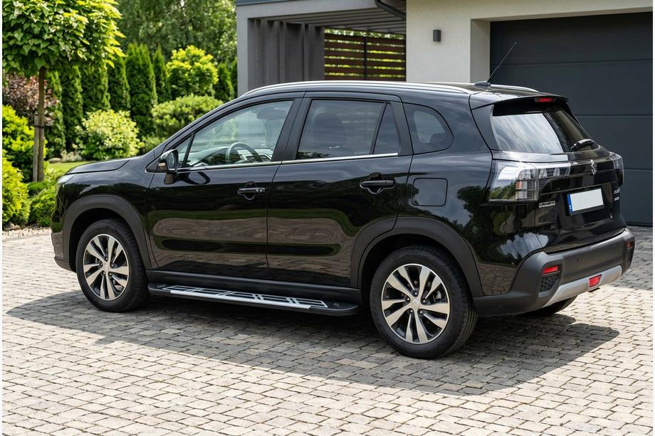 Suzuki SX4 S-Cross 2021- Progi Boczné Sunrise (2 szt., Aluminium) Image